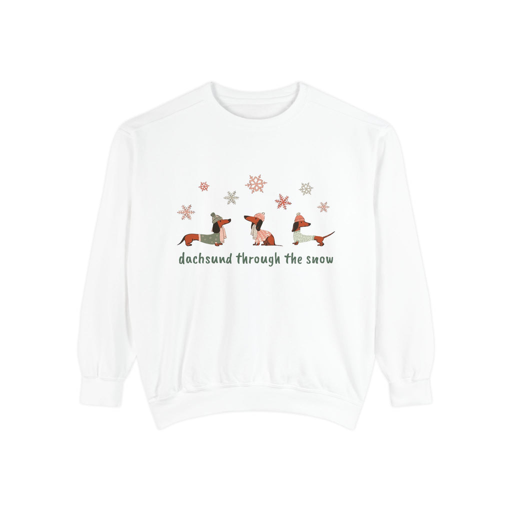 Dachshund through the Snow - Unisex Sweatshirt
