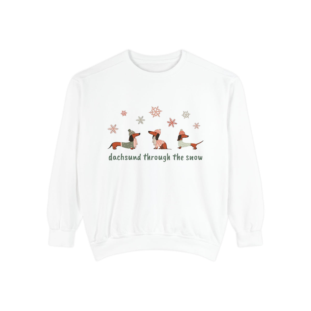 Dachshund through the Snow - Unisex Sweatshirt