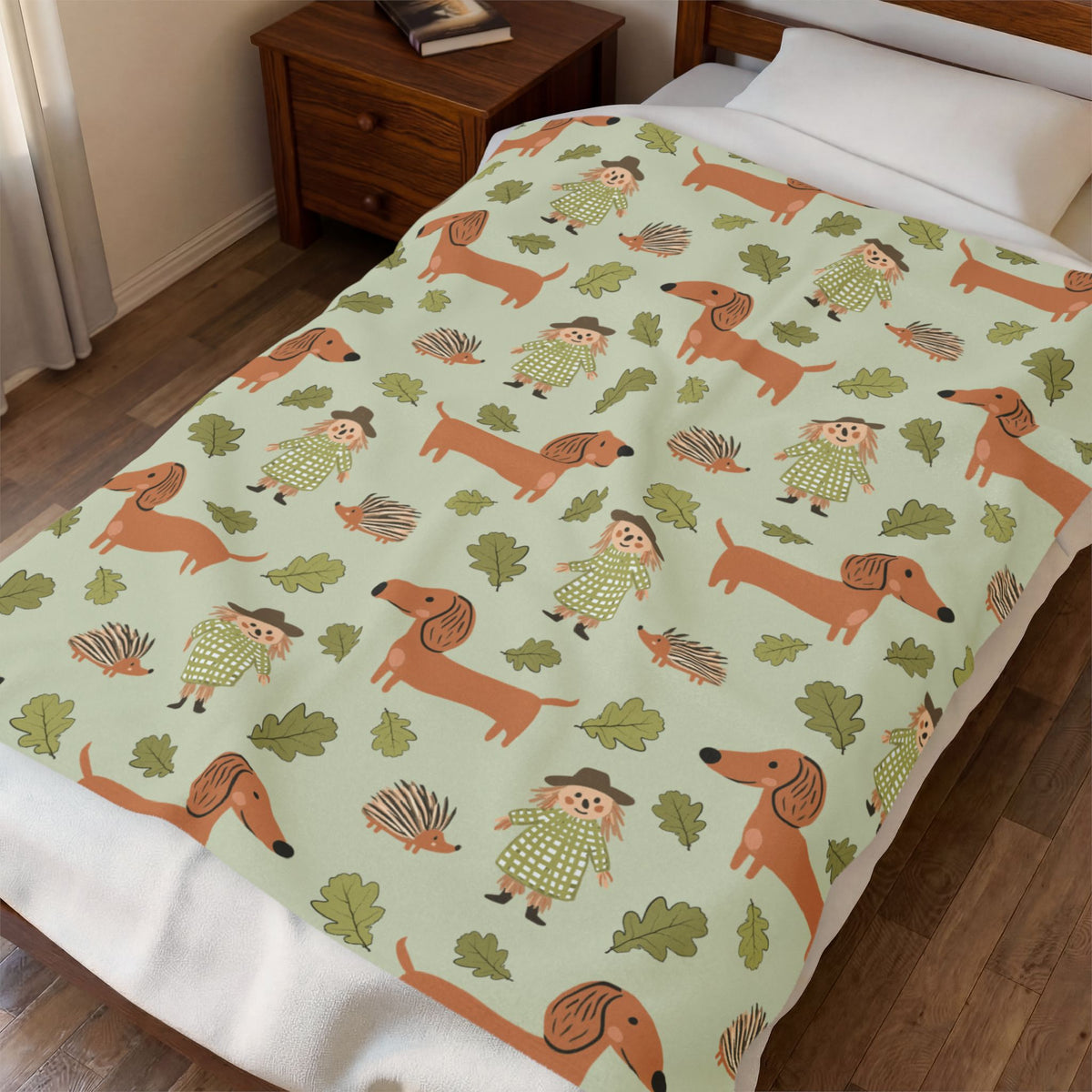 Sausages & Scarecrows - Plush Blanket