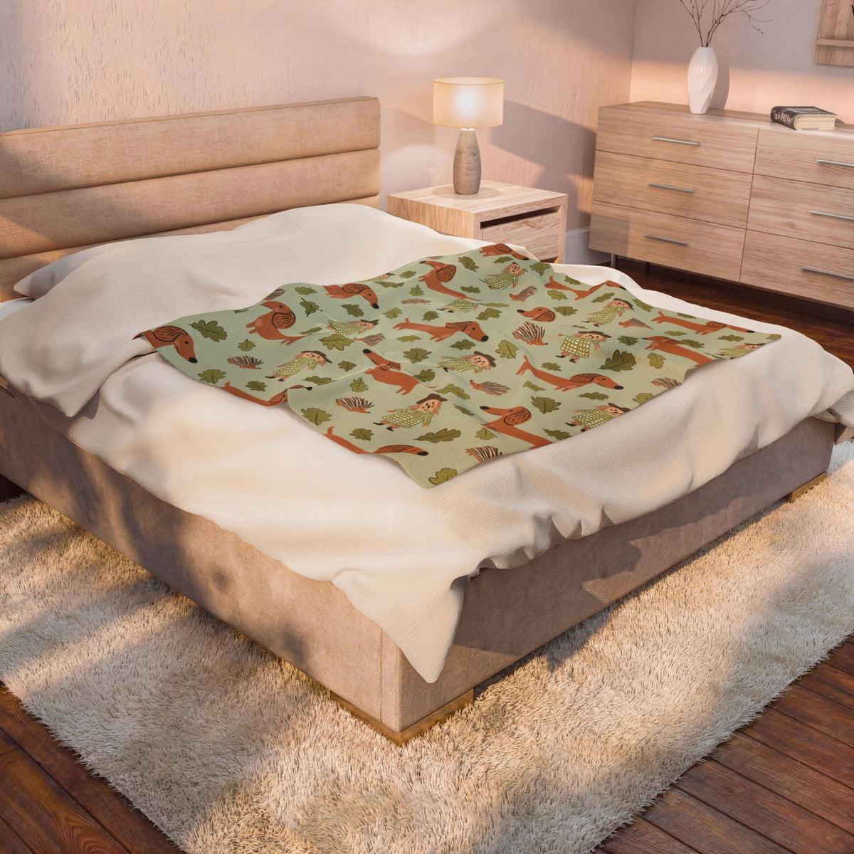 Sausages & Scarecrows - Plush Blanket