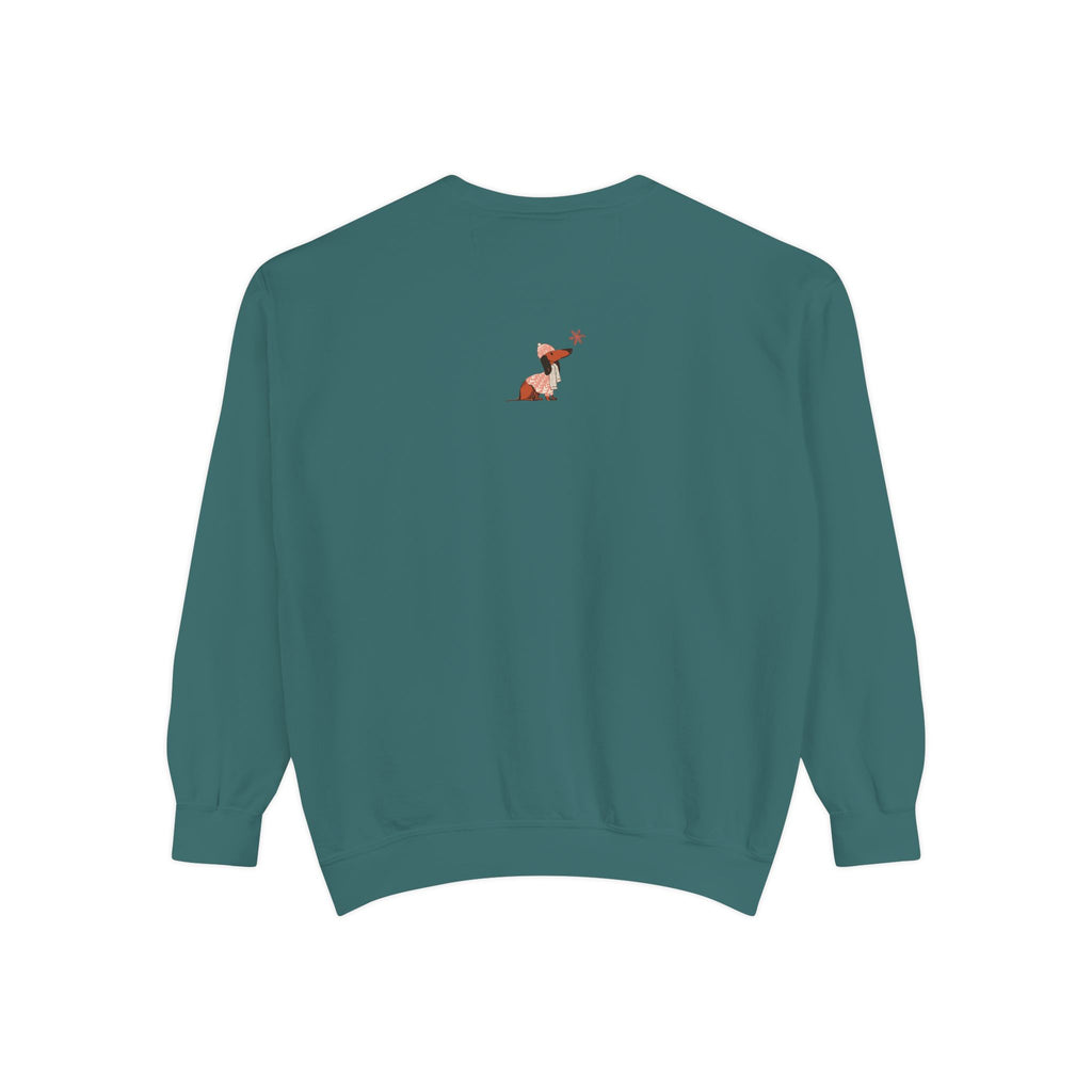 Dachshund through the Snow (Colors) - Unisex Sweatshirt