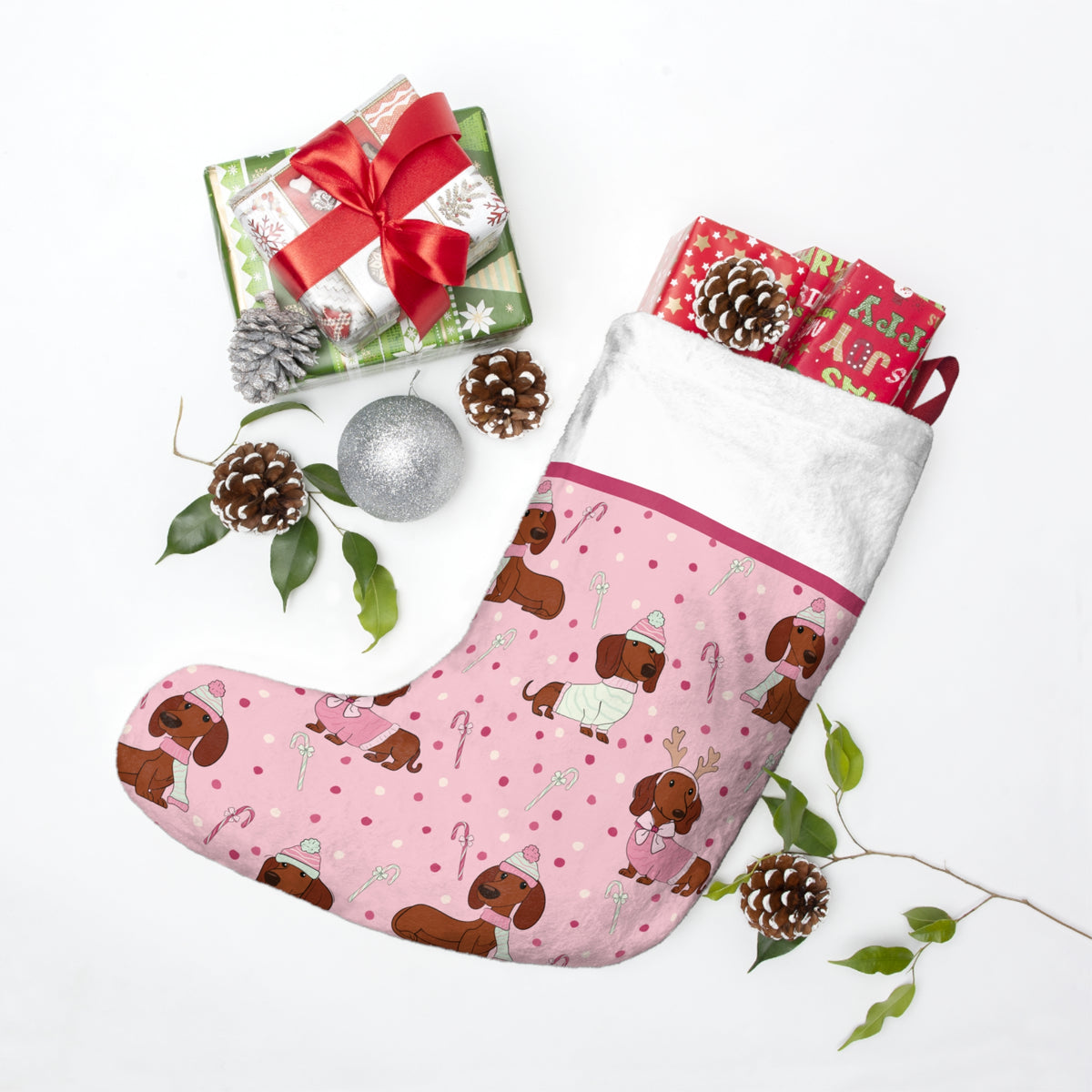 Walking in a Weiner Wonderland - Personalized Christmas Stockings
