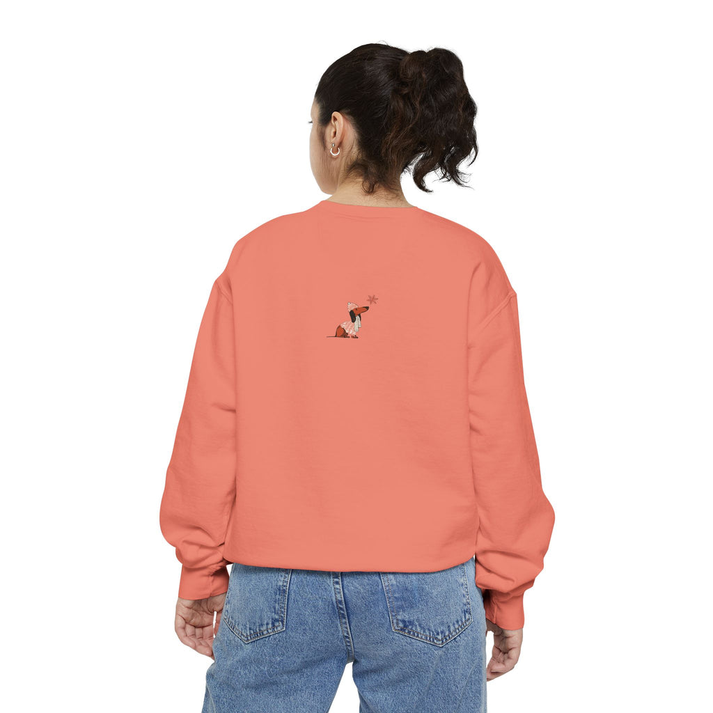 Dachshund through the Snow (Colors) - Unisex Sweatshirt