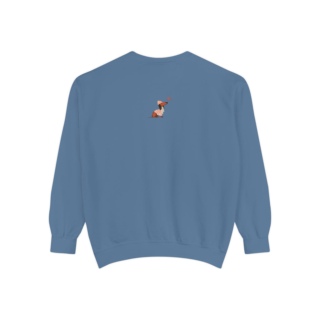 Dachshund through the Snow (Colors) - Unisex Sweatshirt