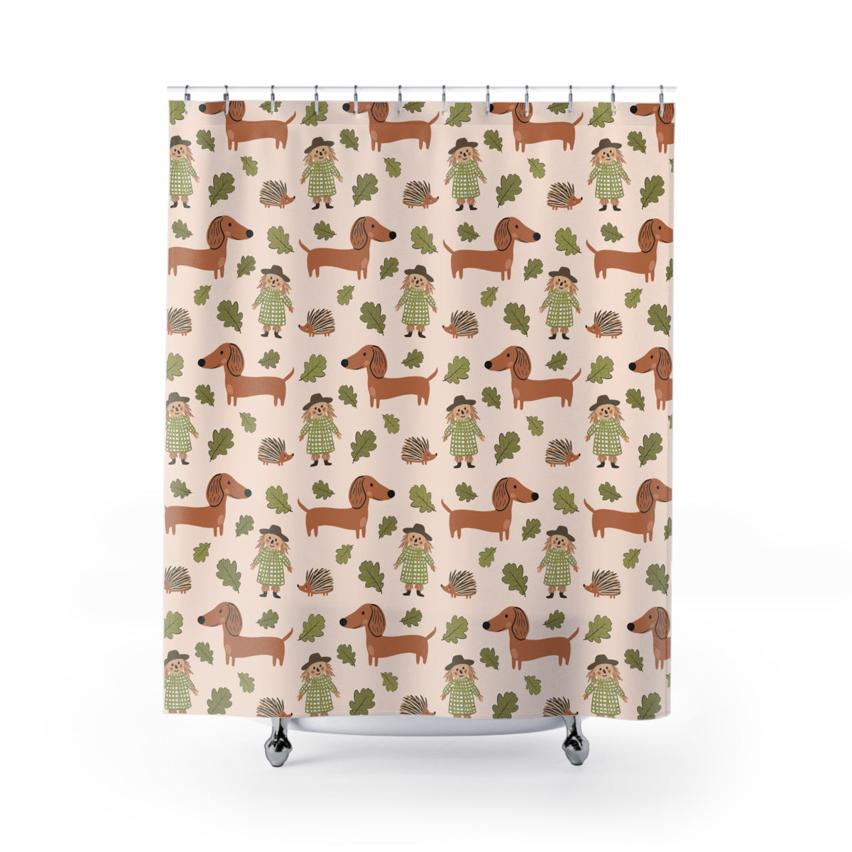 Scarecrow & Sausages - Shower Curtain
