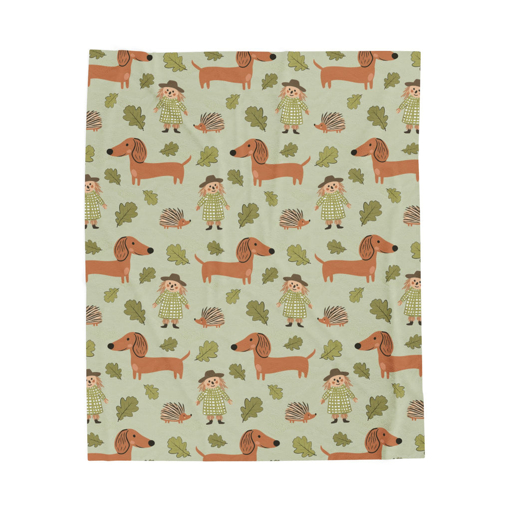 Sausages & Scarecrows - Plush Blanket