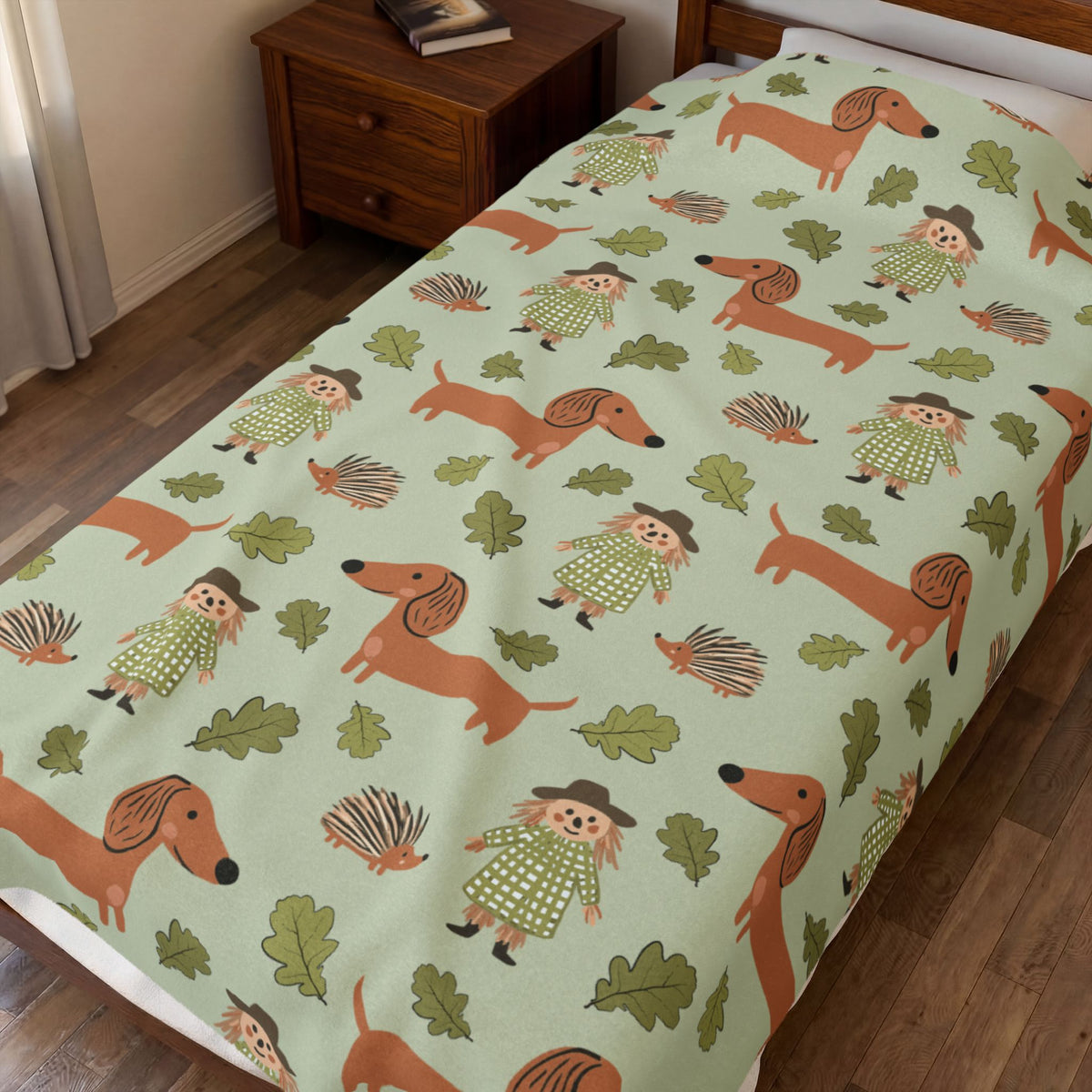 Sausages & Scarecrows - Plush Blanket