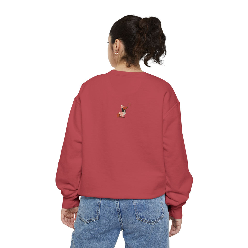 Dachshund through the Snow (Colors) - Unisex Sweatshirt