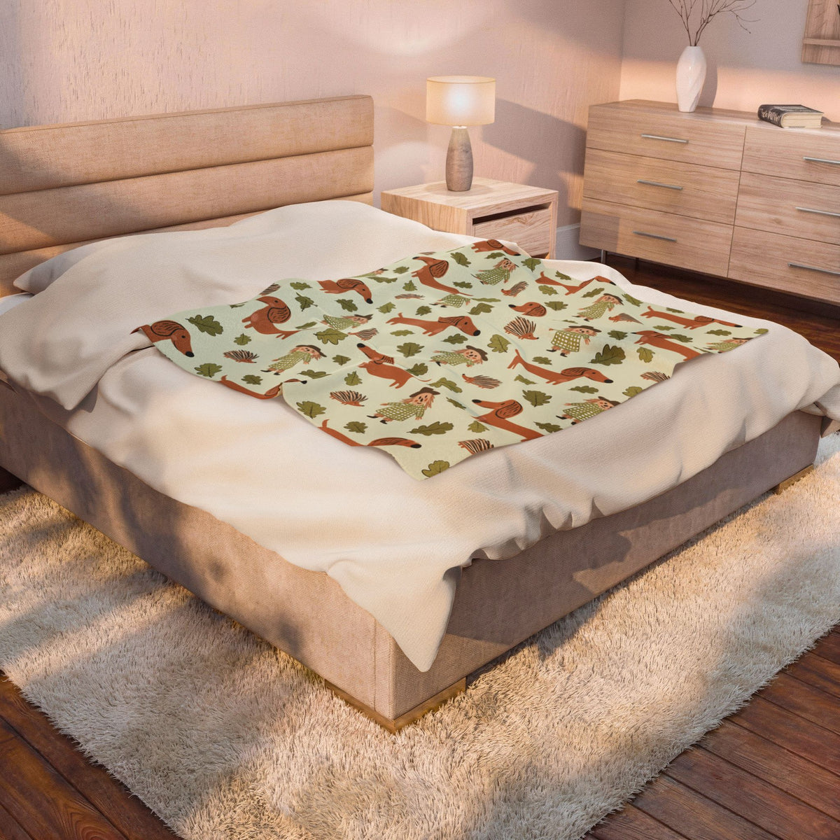 Sausages & Scarecrows - Plush Blanket