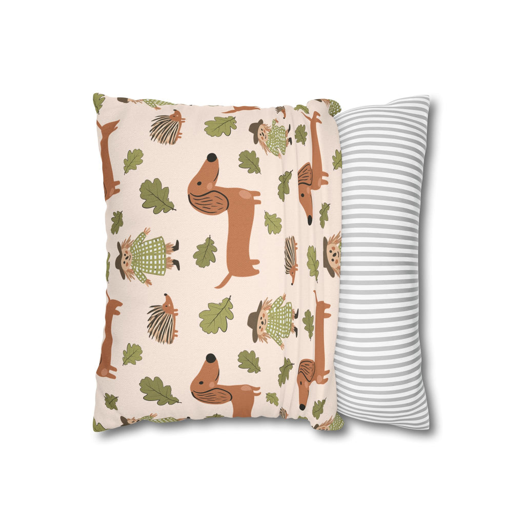 Sausages & Scarecrows (Tan) - Pillowcase