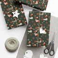 Dachshund Through The Snow (Evergreen) - Wrapping Paper