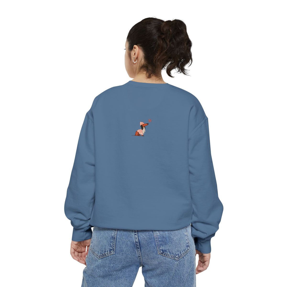 Dachshund through the Snow (Colors) - Unisex Sweatshirt