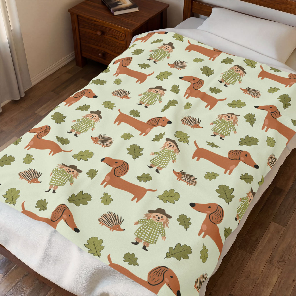 Sausages & Scarecrows - Plush Blanket
