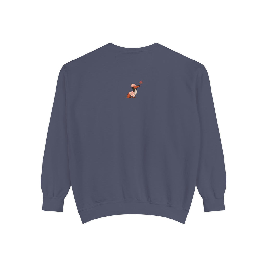 Dachshund through the Snow (Colors) - Unisex Sweatshirt