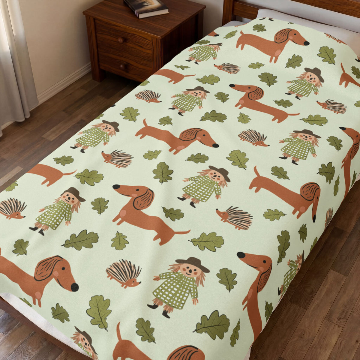 Sausages & Scarecrows - Plush Blanket