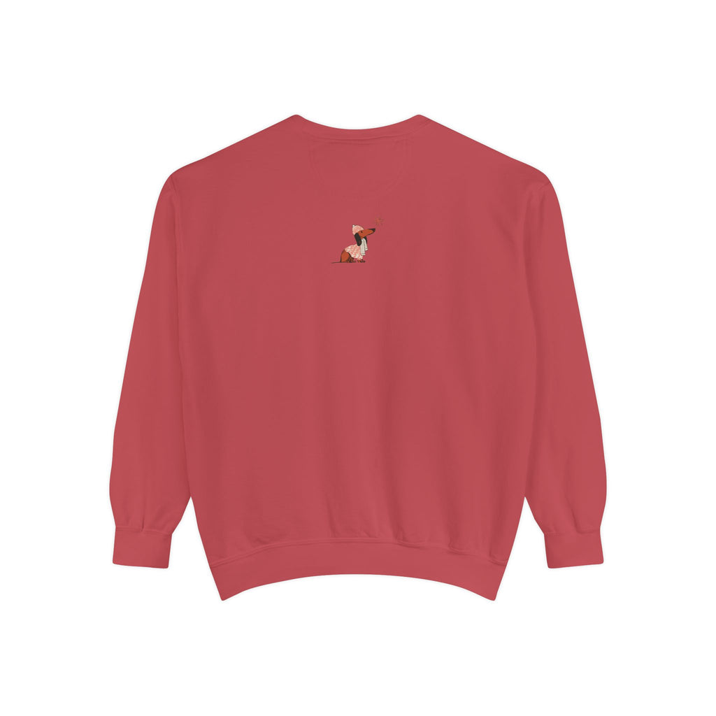 Dachshund through the Snow (Colors) - Unisex Sweatshirt
