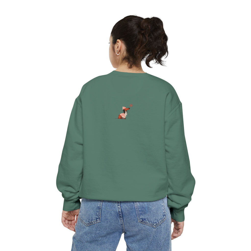 Dachshund through the Snow (Colors) - Unisex Sweatshirt