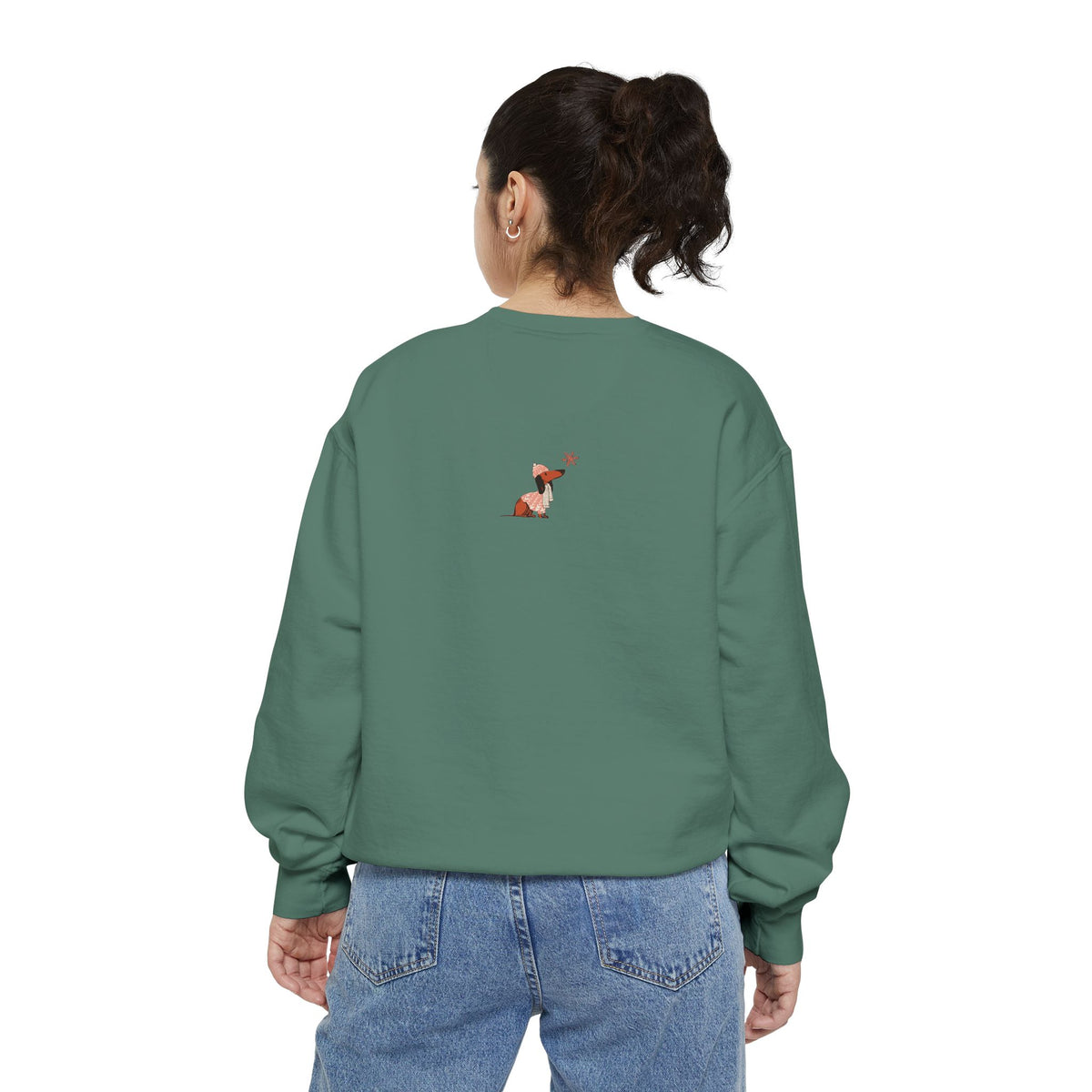 Dachshund through the Snow (Colors) - Unisex Sweatshirt