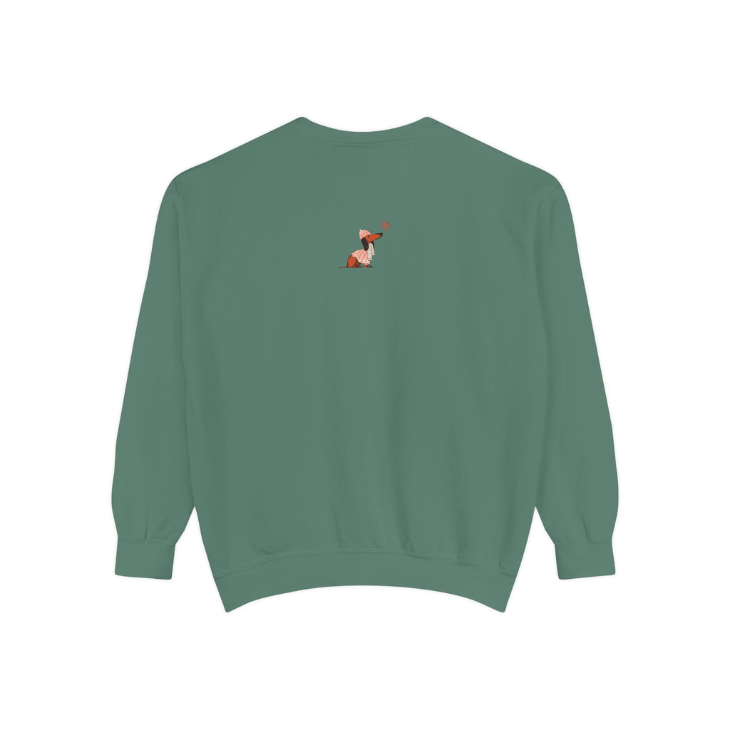 Dachshund through the Snow (Colors) - Unisex Sweatshirt